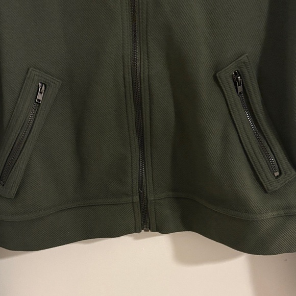 Banana Republic Women's Olive Bomber Jacket - Picture 3 of 7